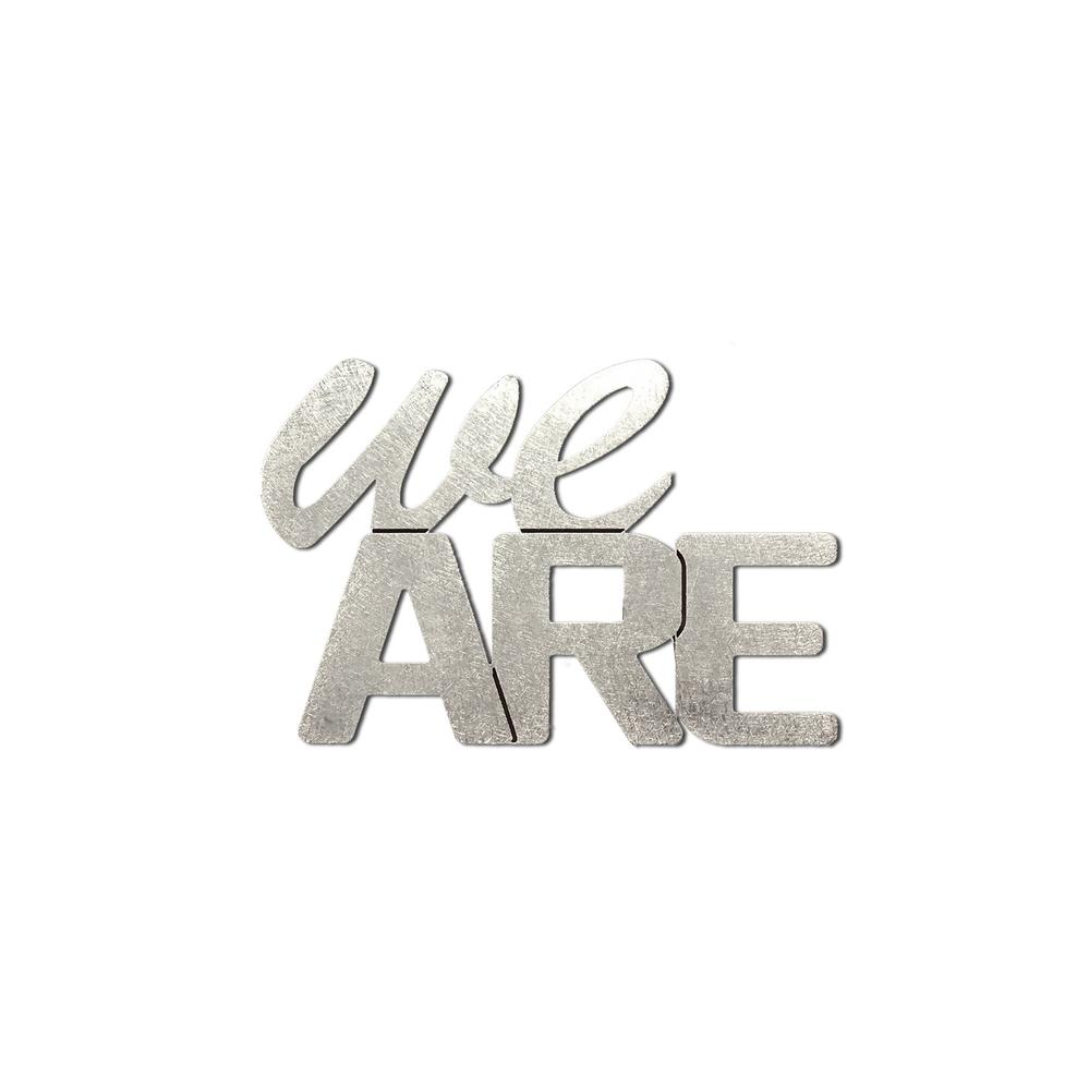 Penn State "We Are" Cursive Steel Magnet