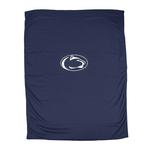Penn State Embroidered Logo Blanket NAVY