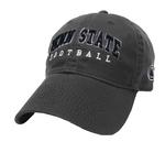 Penn State Football Relaxed Twill Hat DGREY