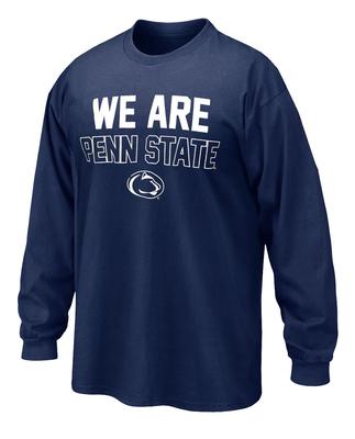 Penn State We Are Long Sleeve T-Shirt NAVY