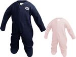 Penn State Infant Fleece Footed Romper