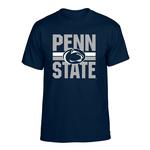 Penn State Nittany Lions Stripe T-Shirt NAVY