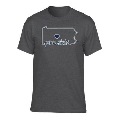 Penn State Heart State T-Shirt DHTHR