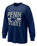 Penn State Nittany Lions Adult Stripe Long Sleeve NAVY