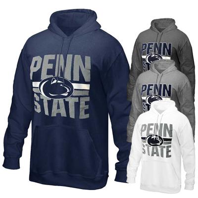 The Family Clothesline - Penn State Nittany Lion Stripe Hooded Sweatshirt