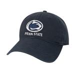 Penn State Adult Logo Block Relaxed Twill Hat NAVY
