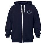 Penn State Men's Left Chest Logo Full-Zip Hood NAVY