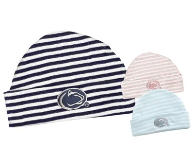 Creative Knitwear - Penn State Infant Striped Knit Hat