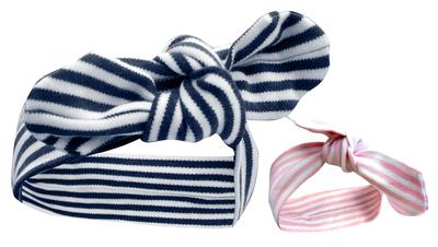 Creative Knitwear - Penn State Infant Knot Striped Headband
