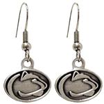 Penn State Antique Silver Logo Earrings SILVER