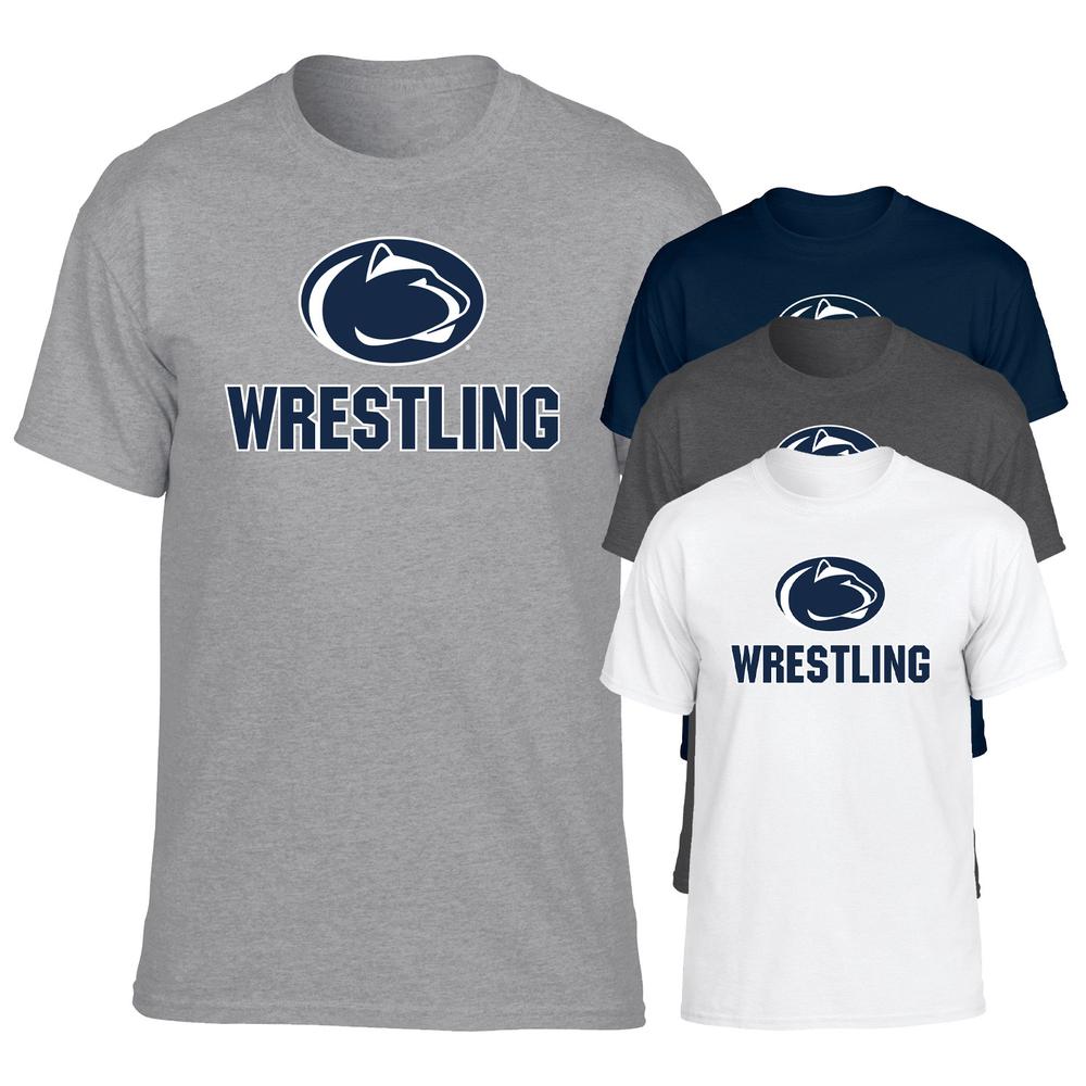Penn State Adult Wrestling Logo T-Shirt