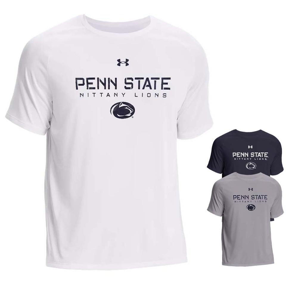 Penn State Under Armour Tech Tshirt in Navy