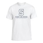 Penn State Adult Fight On State T-Shirt WHITE