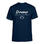 Penn State Grandma Script T-Shirt NAVY