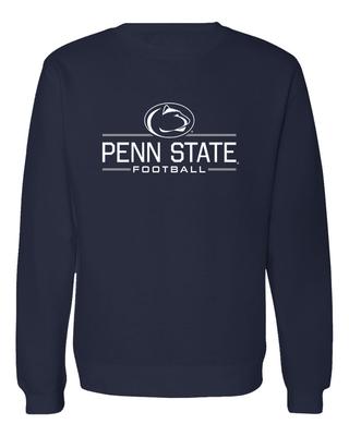 Penn State Football Crew Sweatshirt NAVY