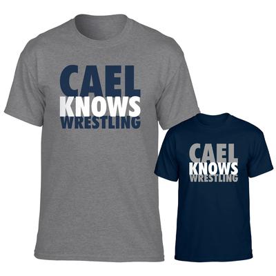 The Family Clothesline - Cael Knows Wrestling T-shirt