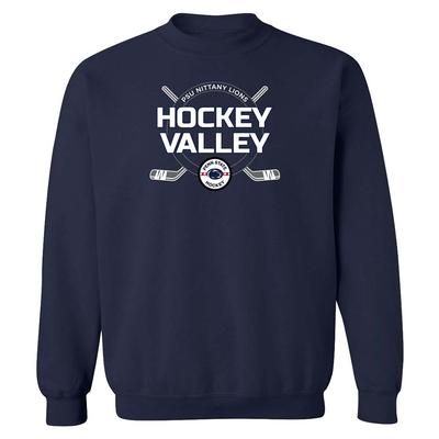 Penn State Hockey Valley Crew Sweatshirt NAVY