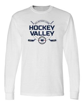 Penn State Hockey Valley Puck Long Sleeve WHITE
