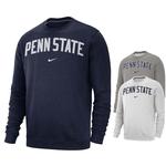 Penn State Nike Men's Club Crew Sweatshirt