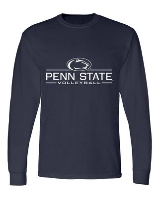 Penn State Adult Volleyball Long Sleeve NAVY