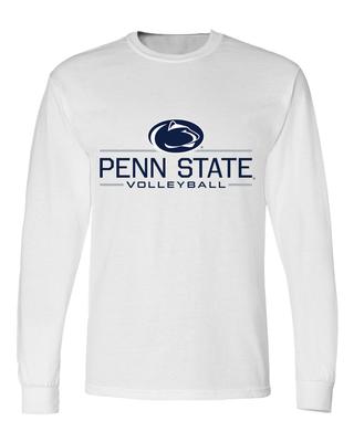 Penn State Adult Volleyball Long Sleeve WHITE