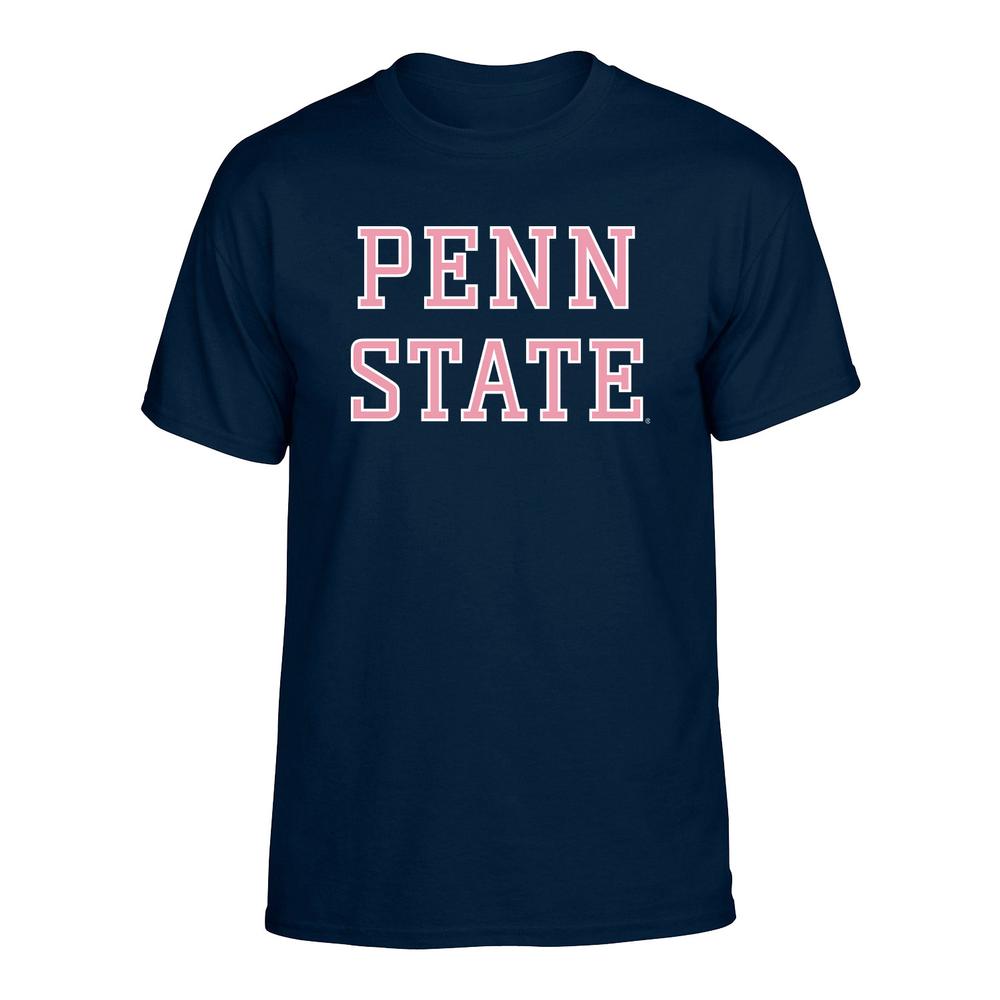 Penn State Adult Pink PS Block T-Shirt