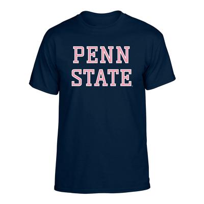 The Family Clothesline - Penn State Adult Pink PS Block T-Shirt