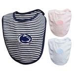 Penn State Infant Striped Bib 