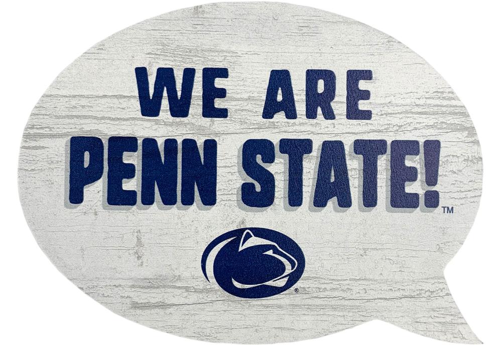 Penn State Wooden Word Bubble  Souvenirs > HOME & OFFICE > ART & SIGNS