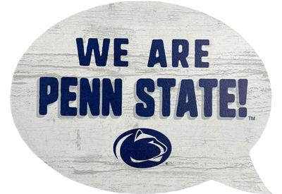 Legacy - Penn State Wooden Word Bubble 