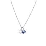 Penn State Nittany Lion Charm Necklace STEEL