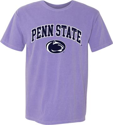 Penn State Arch Logo Comfort Colors T-Shirt VIOL