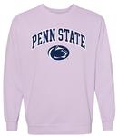 Penn State Arch Logo Comfort Colors Crew Sweatshirt ORCHI