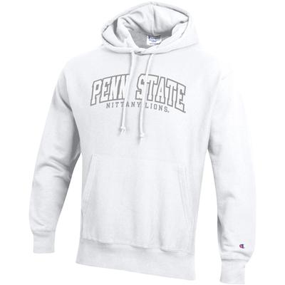 Champion - Penn State Champion White Arch Hooded Sweatshirt