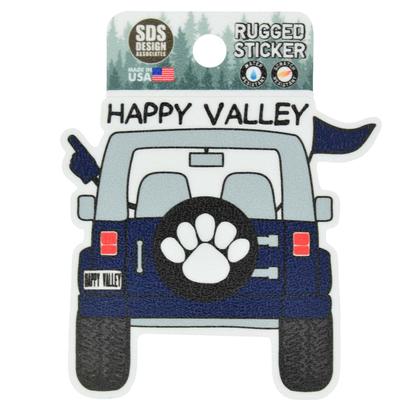 SDS Design - Happy Valley Rugged Jeep Sticker