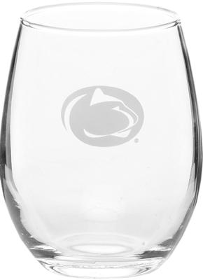 Jardine Gifts - Penn State Logo Stemless Red Wine Glass 