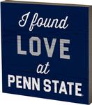 Penn State Love Table Top Square NAVYWHITE