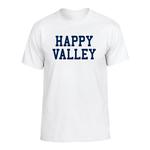 Happy Valley Block Adult T-shirt WHITE