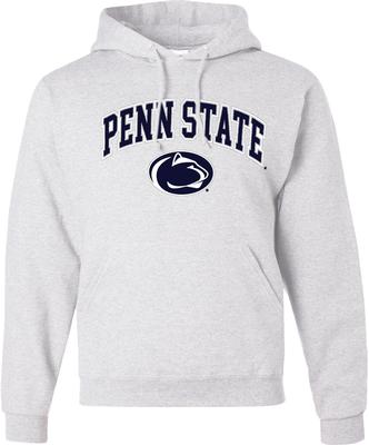 Penn State Arch Logo Hooded Sweatshirt ASH