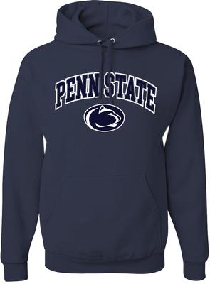 Penn State Arch Logo Hooded Sweatshirt NAVY