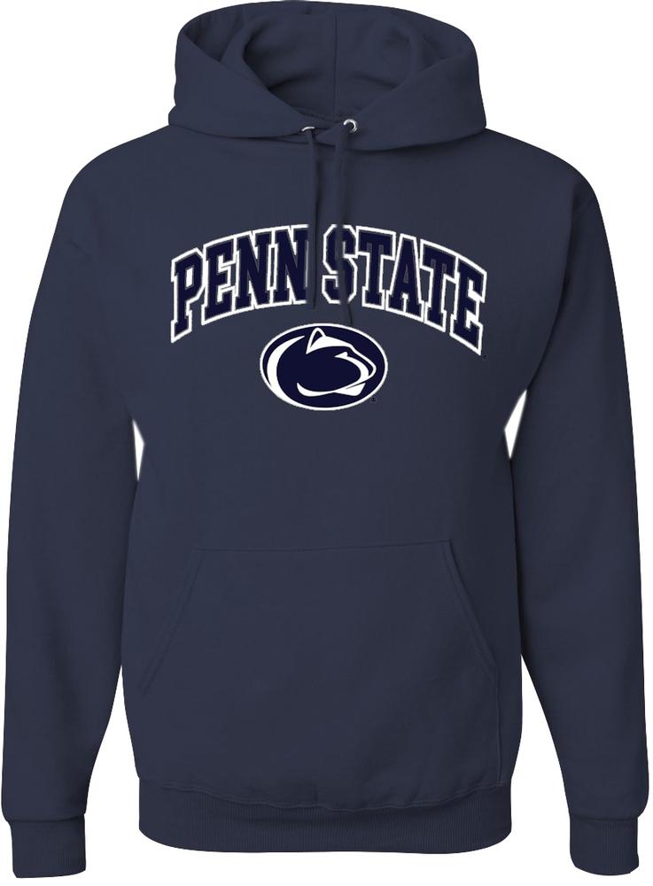 Penn State Arch Logo Hooded Sweatshirt | Mens > HOODIES > SCREEN PRINTED