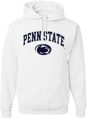 Penn State Arch Logo Hooded Sweatshirt WHITE