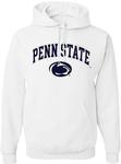Penn State Arch Logo Hooded Sweatshirt WHITE