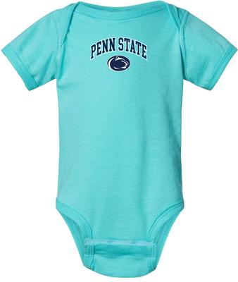 Penn State Arch Logo Infant Creeper CARIB