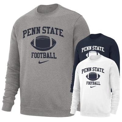 NIKE - Penn State Nike Retro Football Crew Sweatshirt