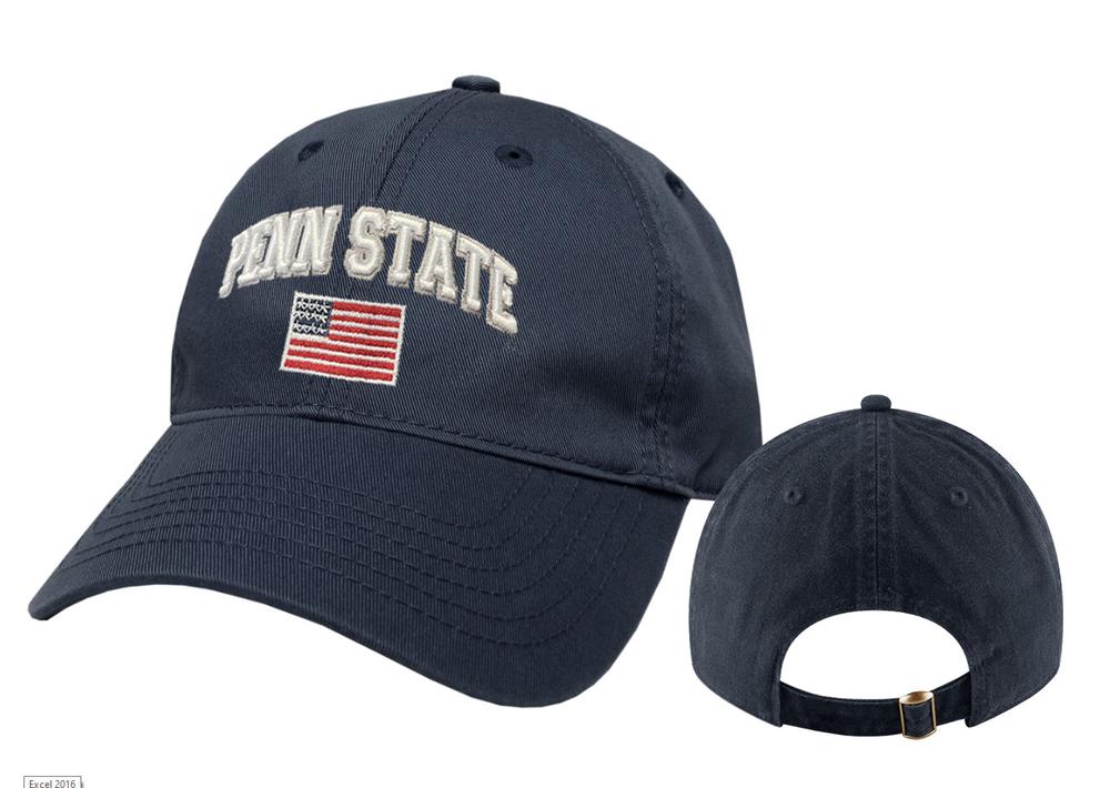 Penn State Legacy USA Flag Relaxed Hat