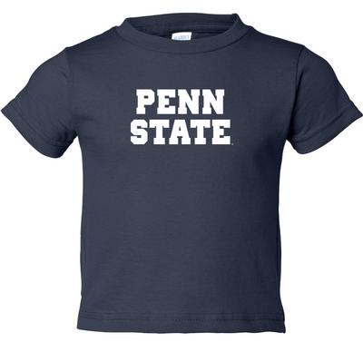 Penn State Infant Block Bold T-shirt NAVY