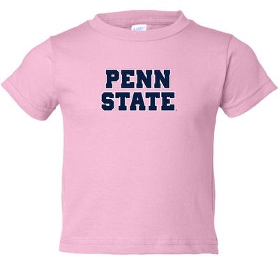 Penn State Infant Block Bold T-shirt PINK