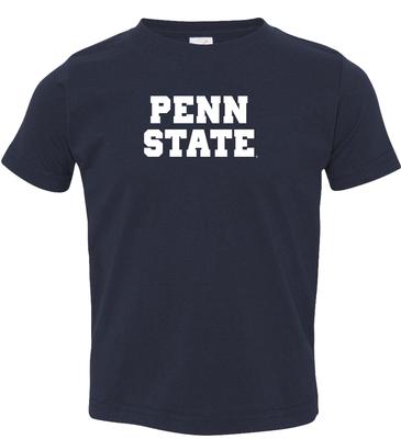 Penn State Toddler Block Bold T-Shirt NAVY