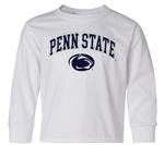 Penn State Youth Arch Logo Long Sleeve Shirt WHITE